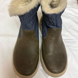 Merrell Brown and Blue Women’s Winter Boots